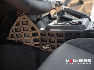 Toyota Tacoma Center Console Molle Panel - Device Mount Toyota Tacoma Center Console Molle Panel - Device Mount